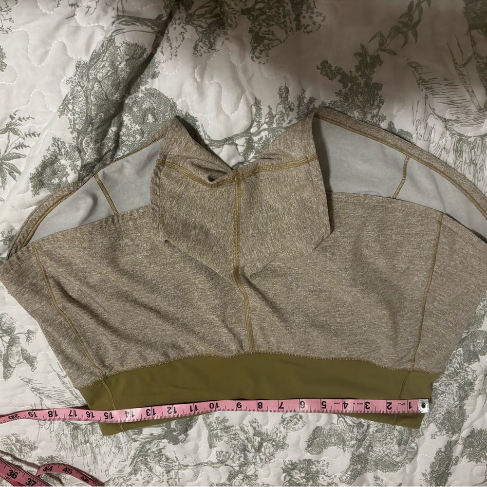 Lululemon sz 8 Speed Up Shorts Hazel Green Heather Lux multi tennis running gym - Picture 6 of 10